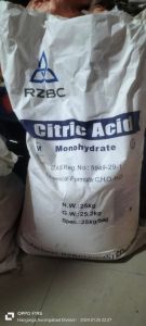 Citric Acid Monohydrate