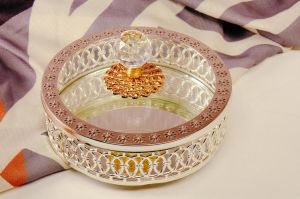 Decorative Mirror Jewelry Storage Box