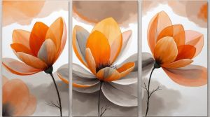 Elegant Blossom Floral Canvas Wall Painting