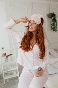 Ladies Cotton Night Suit Set