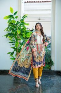 Ladies Digital Print Designer Salwar Suit