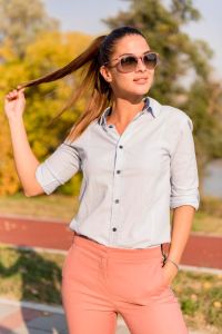Ladies Formal Full Sleeve Shirt