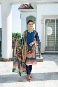 Ladies Printed Salwar Suit With Dupatta
