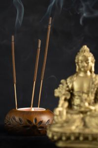 Wooden Incense Stick Holder