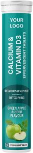 Calcium & Vitamin D3 Effervescent Tablets