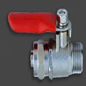 3/8 Inch Brass Inlet Valve with Nut