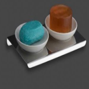 Stainless Steel 2 in 1 Double Soap Dish