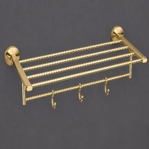Stainless Steel 304 PVD Gold Towel Rack