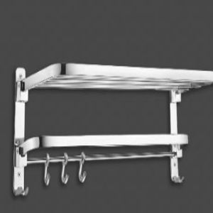 Stainless Steel Double Deck Towel Rack