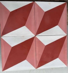 Athangudi Floral Cement Tile