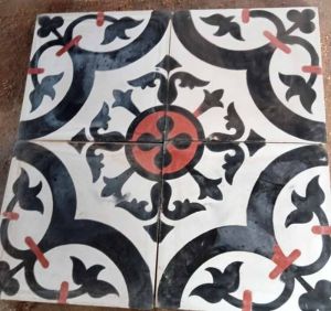 Decorative Flower Floor Tile