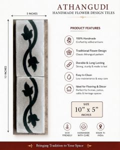 Designer Flower Cement Tile