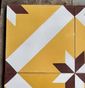 Handmade Flower Design Tile