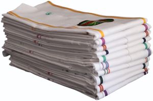 Plain White Cotton Gamcha