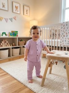 Dusty Mauve Kids Co Ord Set