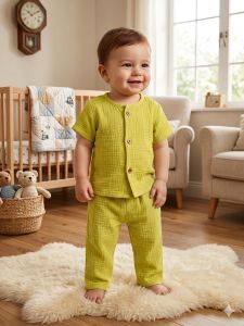 Honey Mustard Kids Co Ord Set