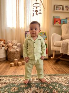 Light Green Kids Co Ord Set