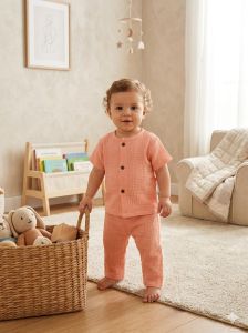 Peach Girl Kids Co Ord Set