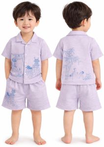 Printed Kids Co Ord Set