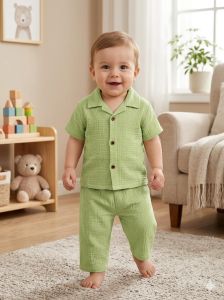 Sage Green Kids Co Ord Set