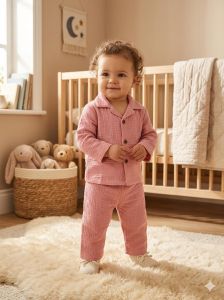 Terracotta Rose Kids Co Ord Set