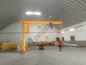 2 Ton Pillar Mounted Jib Crane