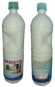 1L White Sanietol Floor Cleaner