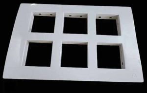 12 Module PVC Modular Switch Plate
