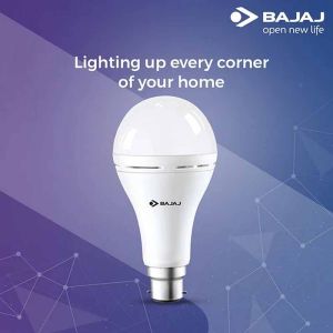 12W Bajaj Rechargeable LED Bulb