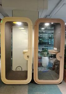 Single User Soundproof Office Phone Booth