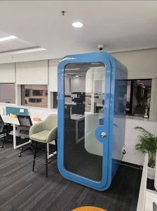 Sound Insulated Indoor Office Pod