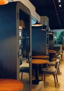Soundproof Telephone Booth