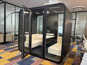 Two Seater Sound Proof Booth