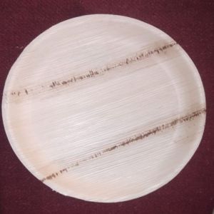 12 Inch Round Areca Leaf Shallow Plates