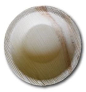 5 Inch Round Areca Leaf Bowls