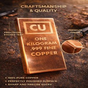 1 Kg Pure Copper Bar