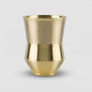 350ml Designer Pure Brass Drinking Glass
