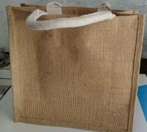 Plain Jute Shopping Bag