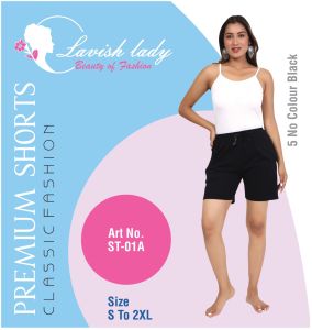 Ladies Plain Shorts