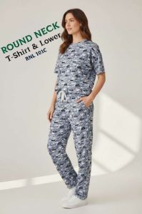 Ladies T-Shirt & Lower Set