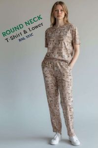 Ladies T-Shirt & Lower Set