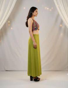Ladies Green Cotton Petticoat