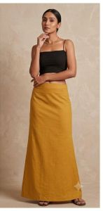 Ladies Yellow Cotton Petticoat