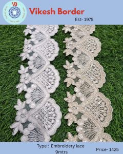 Cotton Embroidered Lace