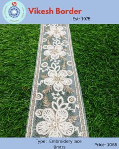 Floral Embroidered Lace