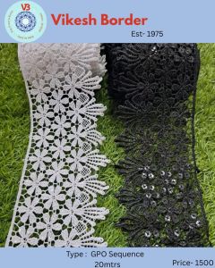 Floral GPO Sequence Lace