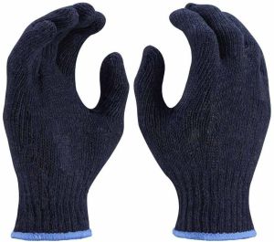 Cotton Knitted Dotted Glove