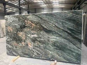Premium Green Quartz Stone Slab