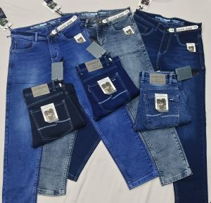 Mens Six Pocket Cargo Jeans