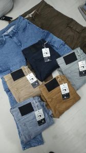 Mens Six Pocket Cargo Jeans